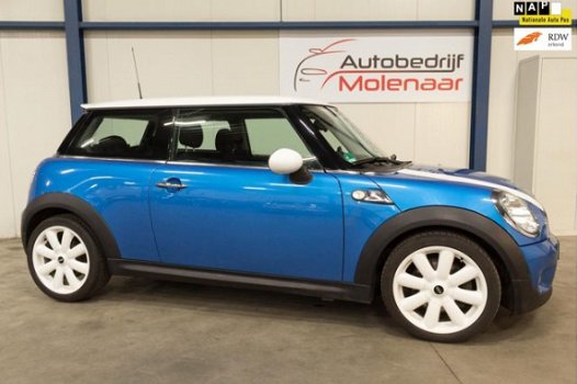 Mini Mini Cooper - 1.6 S /LEDER/XENON/ONDERHOUD/CLIMA/STOELVERWARMING - 1