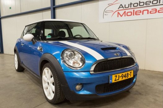 Mini Mini Cooper - 1.6 S /LEDER/XENON/ONDERHOUD/CLIMA/STOELVERWARMING - 1