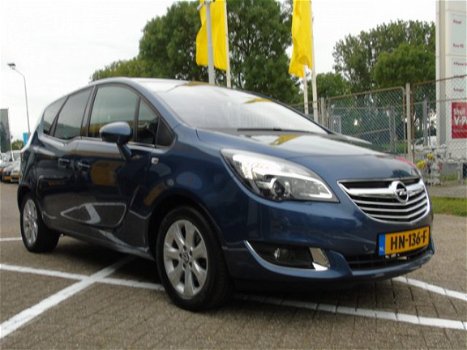 Opel Meriva - 1.4 Turbo 120pk Cosmo LPG + Navigatie + Leder / AGR + Trekhaak - 1