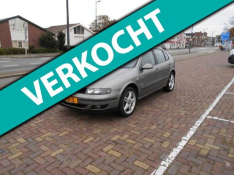 Seat Leon - 1.8-20V Sport Automaat Leer Airco ( Inruil mogelijk ') - 1