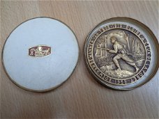 antiek bronzen penning aandenken WO1