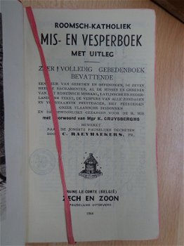 antiek mis en vesperboek 1946 - 3