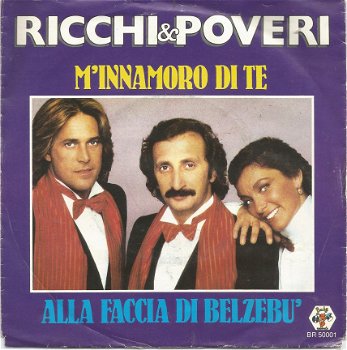 Ricchi & Poveri ‎– M'Innamoro Di Te (1981) ITALO - 0