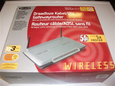 Belkin ADSL Wifi router - 1