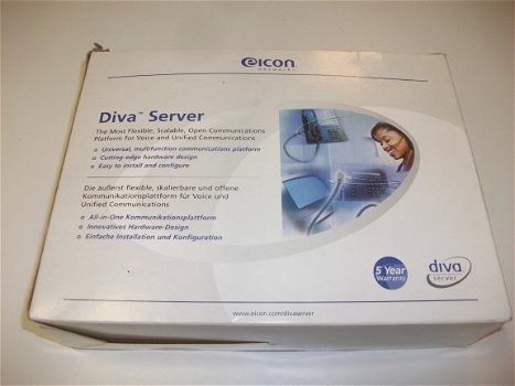 Eicon DIVA Server PRI ISDN CARD , VOXTRON, VOICEMAIL - 1