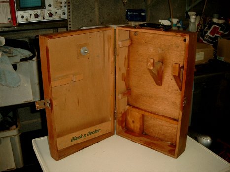 BLACK & DECKER, leeg houten kistje - 2