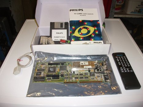 Vintage Philips PCA20 TV Card for PC , ISA SLOT - 2