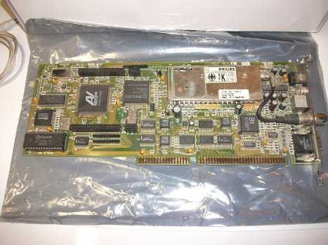 Vintage Philips PCA20 TV Card for PC , ISA SLOT - 3