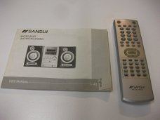 Sansui 850D Remote Control + user manual