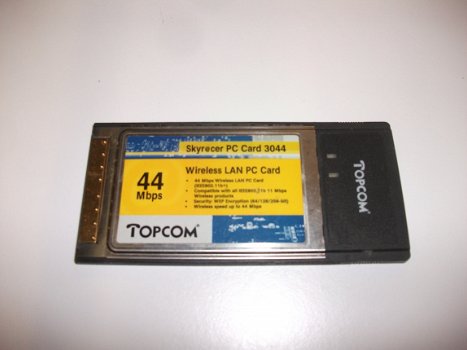 Topcom Skyracer 3044 PCMCIA Wifi Card - 1
