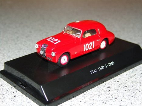 1:43 Starline 515030 Fiat 1100 S 1948 Mille Miglia #1021 - 0