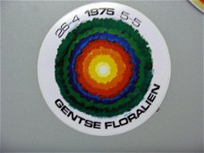 stickers Gentse Floralien