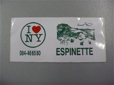 sticker Espinette