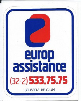 stickers Europ Assistance - 2
