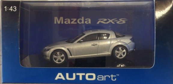 1:43 Autoart 55907 Mazda Speed RX-8 sunlightsilver - 1