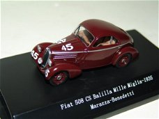 1:43 Starline Fiat 508 CS Balilla Mille Miglia 1935 #45