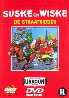 Suske & Wiske  - De Straatridder  (DVD) Nieuw/Gesealed