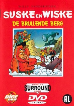 Suske & Wiske - De Brullende Berg (DVD) Nieuw/Gesealed - 1