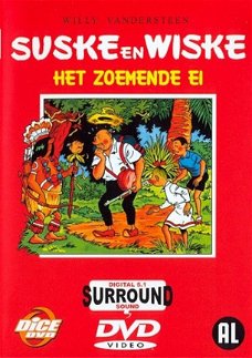 Suske & Wiske  - Het Zoemende Ei  (DVD)  Nieuw/Gesealed
