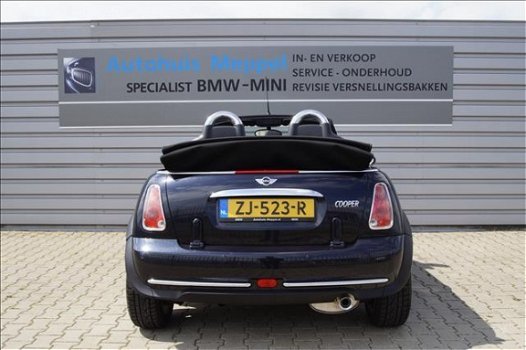 Mini Mini Cabrio - 1.6 Cooper Airco Leder Cruise-Control Stoelverwarming Nieuwe JCW Uitlaat - 1