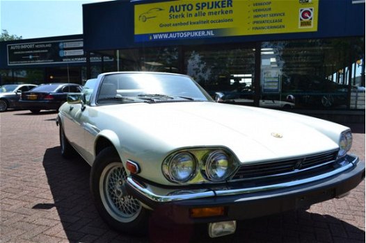 Jaguar XJS - 5.3 V12 Convertible 296 PK/ LEDER/ AUTOMAAT/ EL.KAP/ CLASSIC COLLECTION IN PERFECTE STA - 1