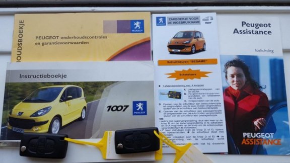 Peugeot 1007 - 1.4 Sesam Gentry APK tot 06-01-2021, op 17-05-2019 onderhoudsbeurt incl nwe koppeling - 1