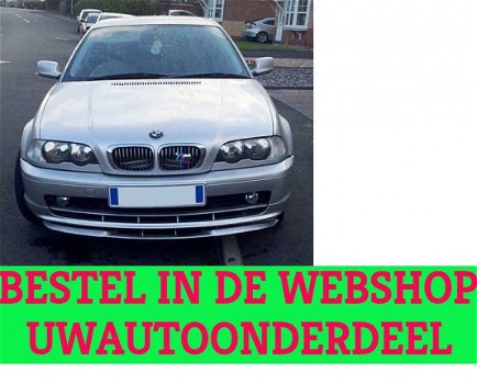 Bmw E46 Sedan Coupe en Compact Voorspoiler Spoiler - 1