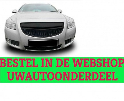 Opel Insignia Embleemloze Sport Grill BLACK 08 t/m 13 - 1