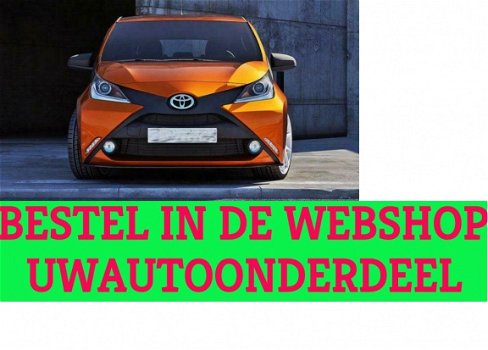 Toyota Aygo MK2 Voorspoiler spoiler dakspoiler bumper tuning - 1