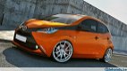 Toyota Aygo MK2 Voorspoiler spoiler dakspoiler bumper tuning - 5 - Thumbnail