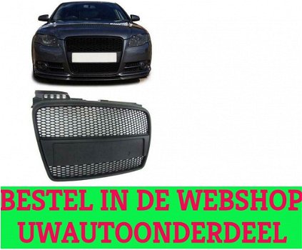 Audi A4 B7 Honingraat Sport Grill 2004 / 2009 Sedan Avant en - 1