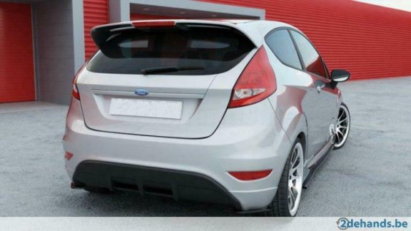 Rear Side Splitters Ford Fiesta MK7 08 t/m 13 - 4