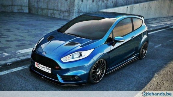 Ford Fiesta MK7 ST Facelift Versie 2 Voorspoiler Spoiler - 3