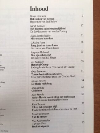 Bzzlletin 140 - Joods-Amerikaanse literatuur - Afbeelding 2