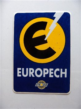 sticker Europech - 1