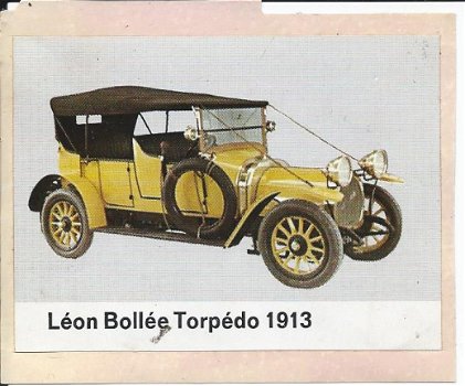 sticker Léon Bollée Torpedo - 1