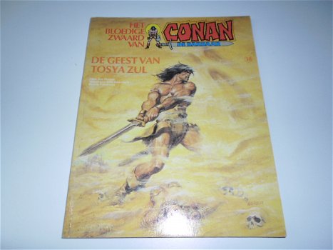 Strips : Het bloedige zwaard van Conan de barbaar 3x - 2