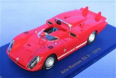 1:43 M4 7040 Alfa Romeo 33.3 1970 Spider Prova test Le Mans