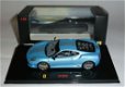 1:43 Hotwheels Elite Ferrari 430 Scuderia Sky Blue - 4 - Thumbnail