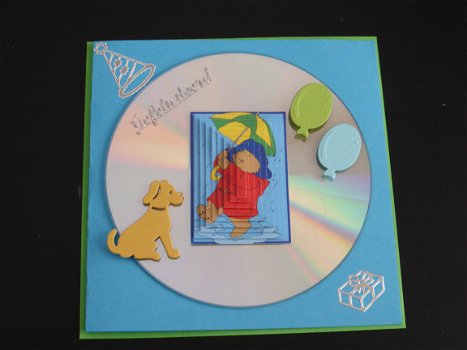 3D CD Kaart 1076, Gefeliciteerd - 1