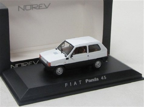 1:43 Norev 773015 Fiat Panda 45 wit 1980 - 3