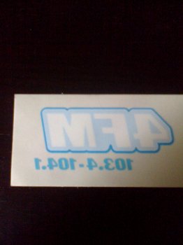 sticker radio 4 Fm - 1