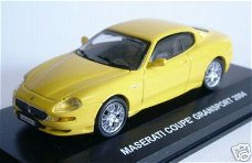 1:43 EG Maserati Coupe Gransport 2004 geel