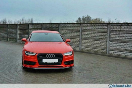 Audi A7 S Line Facelift Voorspoiler spoiler - 5