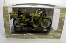 1:24 Starline 99024 Moto Guzzi Superalce groen