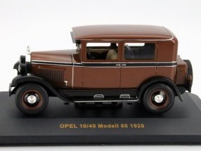 1:43 Ixo Opel 10/40 Modell 80 1928 brown-black - 3