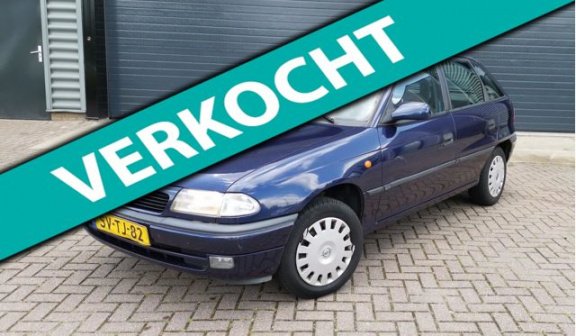 Opel Astra - 1.6i GL 1998 5DRS Blauw NAP*APK 2020*Elek.pakket - 1