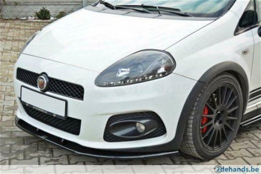 Fiat Grande Punto Abarth Versie 2 Voorspoiler spoiler - 4