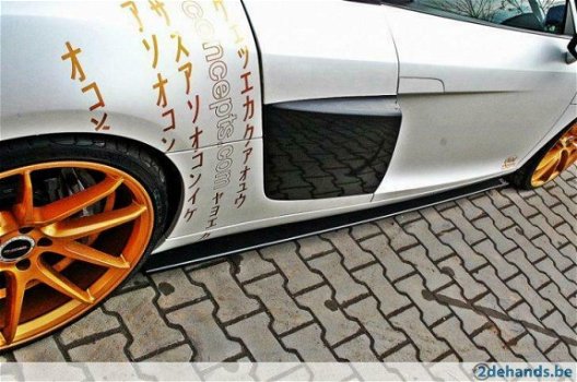 Audi R8 Sideskirt Diffuser Spoiler Tuning Roadster Coupe RS - 6