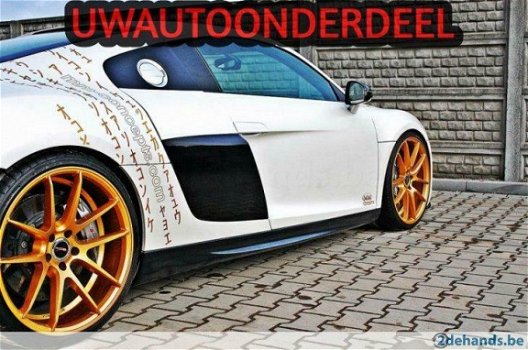 Audi R8 Sideskirt Side Skirts Rs Roadster Coupe - 5